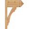 Ekena Millwork Olympic Arts & Crafts Smooth Outlooker, Western Red Cedar, 7 1/2"W x 16"D x 24"H OUT08X16X24OLY03SWR - alternate 4